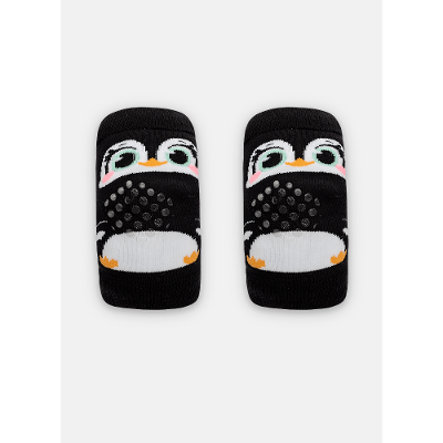 Joelheira Antiderrapante Bebê Menino Pinguim
