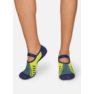 Meia Sapatilha Antiderrapante Feminina Pilates