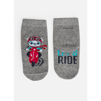 Meia Soquete Bebê RN Menino Urso - 1