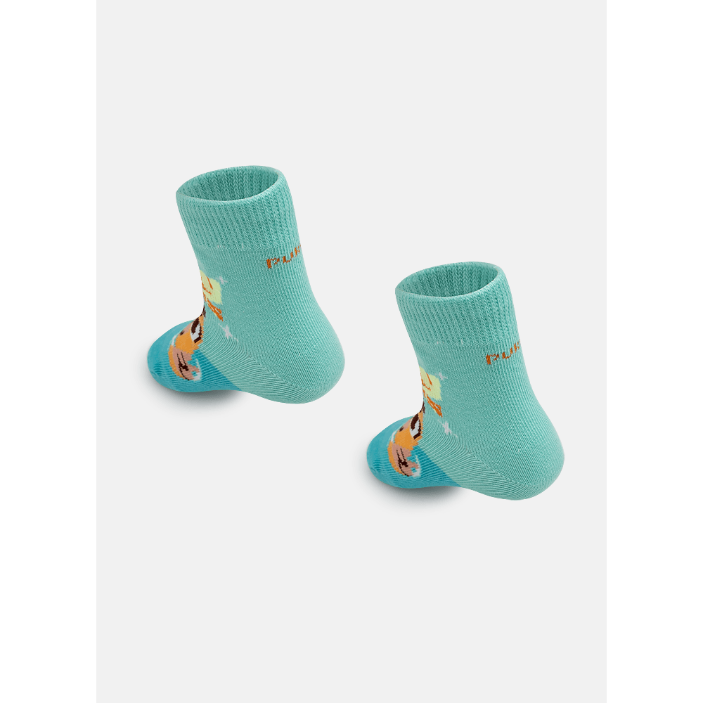 Meia Soquete Bebê Unissex Capivara Vibes - 3