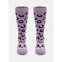 Meia Cano 3/4 Bebê Menina Onça - 1