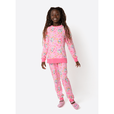 Pijama Manga Longa Ultra Visco Menina Teen Unicórnio Encantada