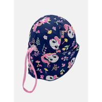 Chapéu Com Proteção Solar Bebê Menina Unicórnio Encantado - 3