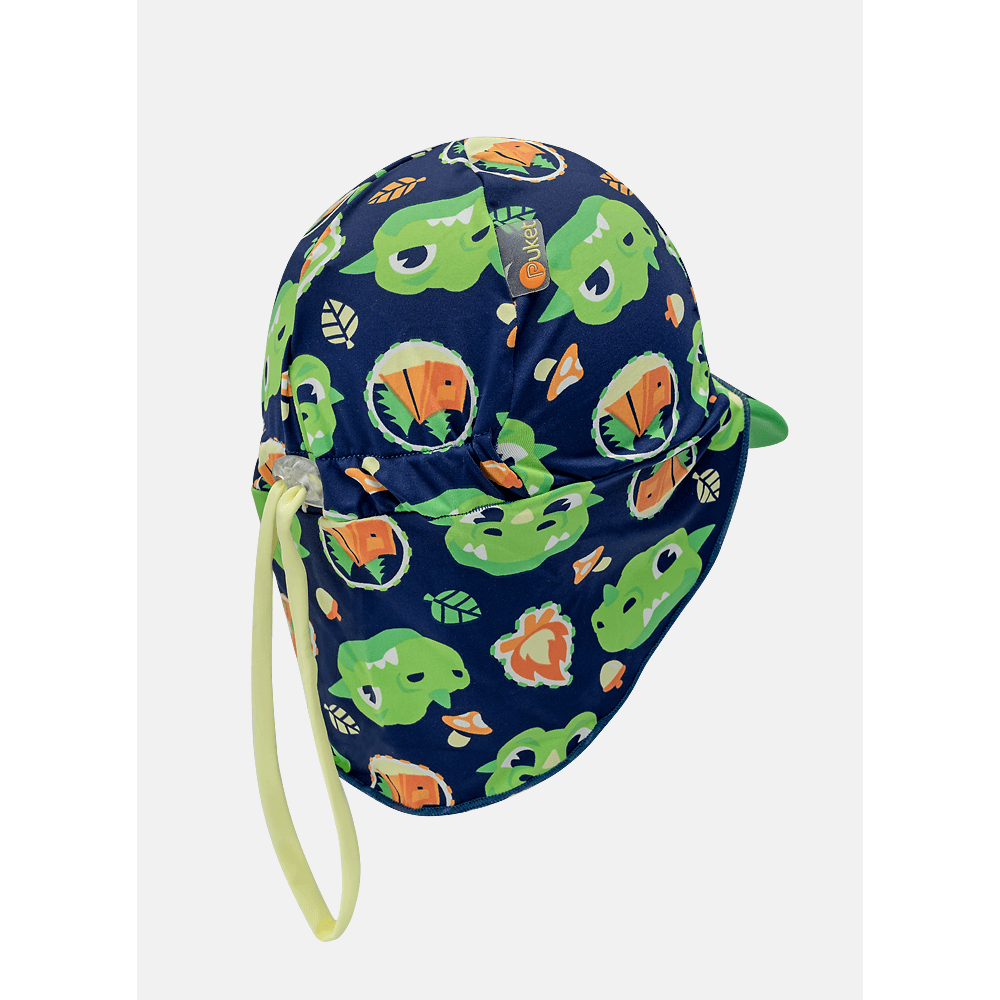 Chapéu Com Proteção Solar Bebê Menino Dragão Camping - 3