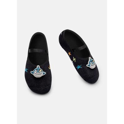 Meia Sapatilha Antiderrapante Menino Teen Tubarão Rockstar