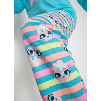 Pijama Manga Longa Algodão Menina Ovelha