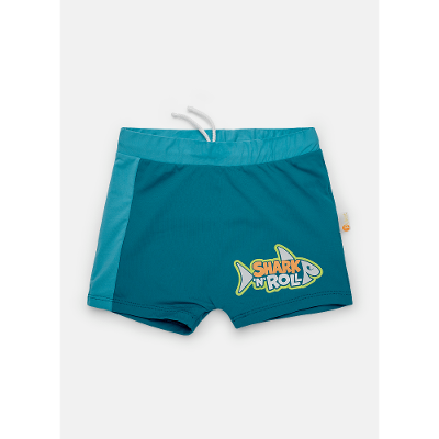 Sunga Boxer Menino Teen Tubarão Rockstar