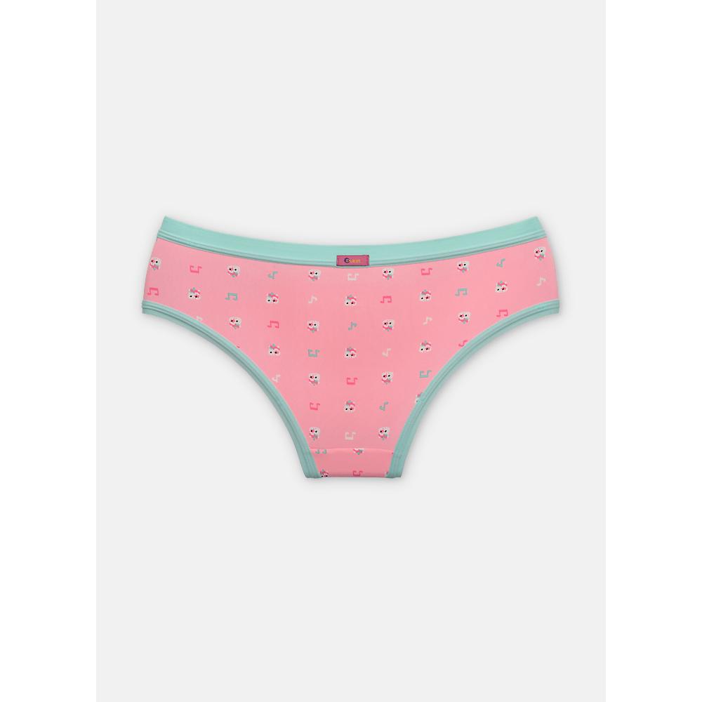 Calcinha Boneca Microfibra Feminina Unicórnio Music - 2