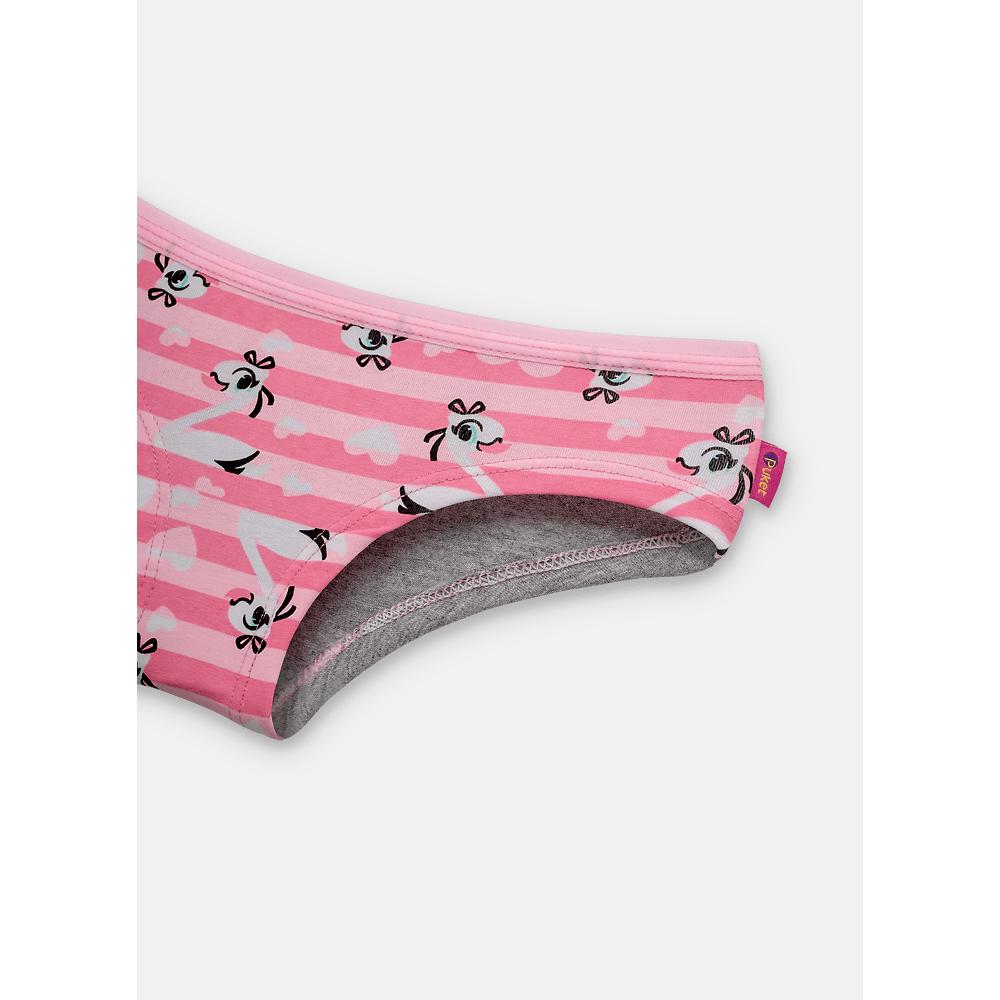 Calcinha Caleçon Algodão Menina Cisne - 3