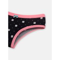 Calcinha Boneca Microfibra Feminina Vaca - 3