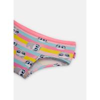 Calcinha Caleçon Algodão Menina Bicho Preguiça - 3