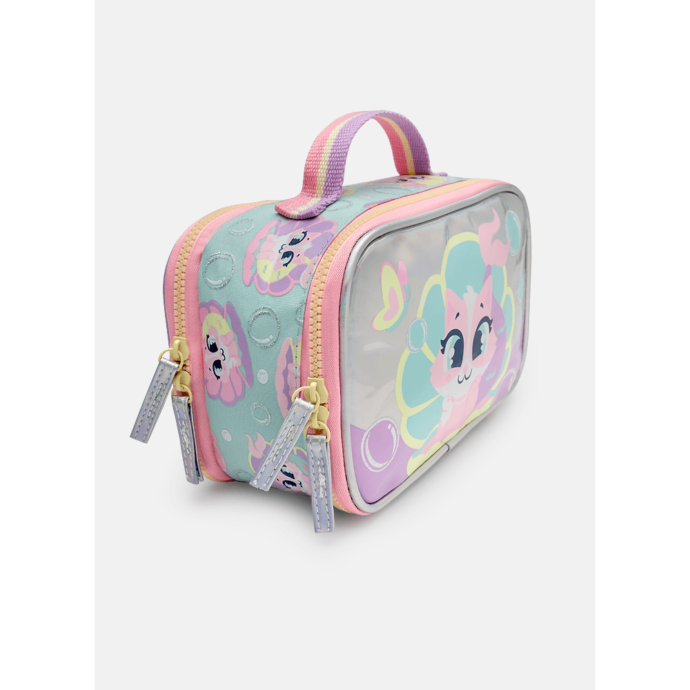 Estojo Grande Paetê Gata Sereia - 3