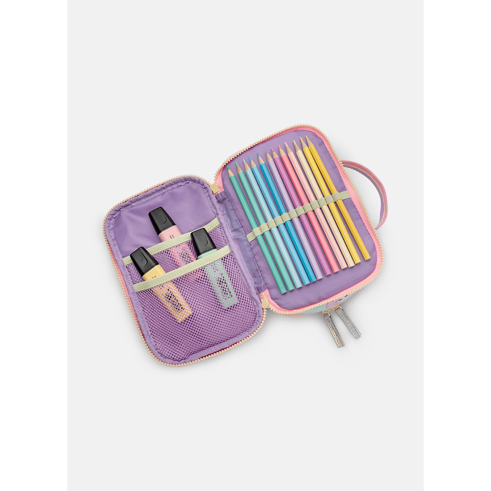 Estojo Grande Paetê Gata Sereia - 4