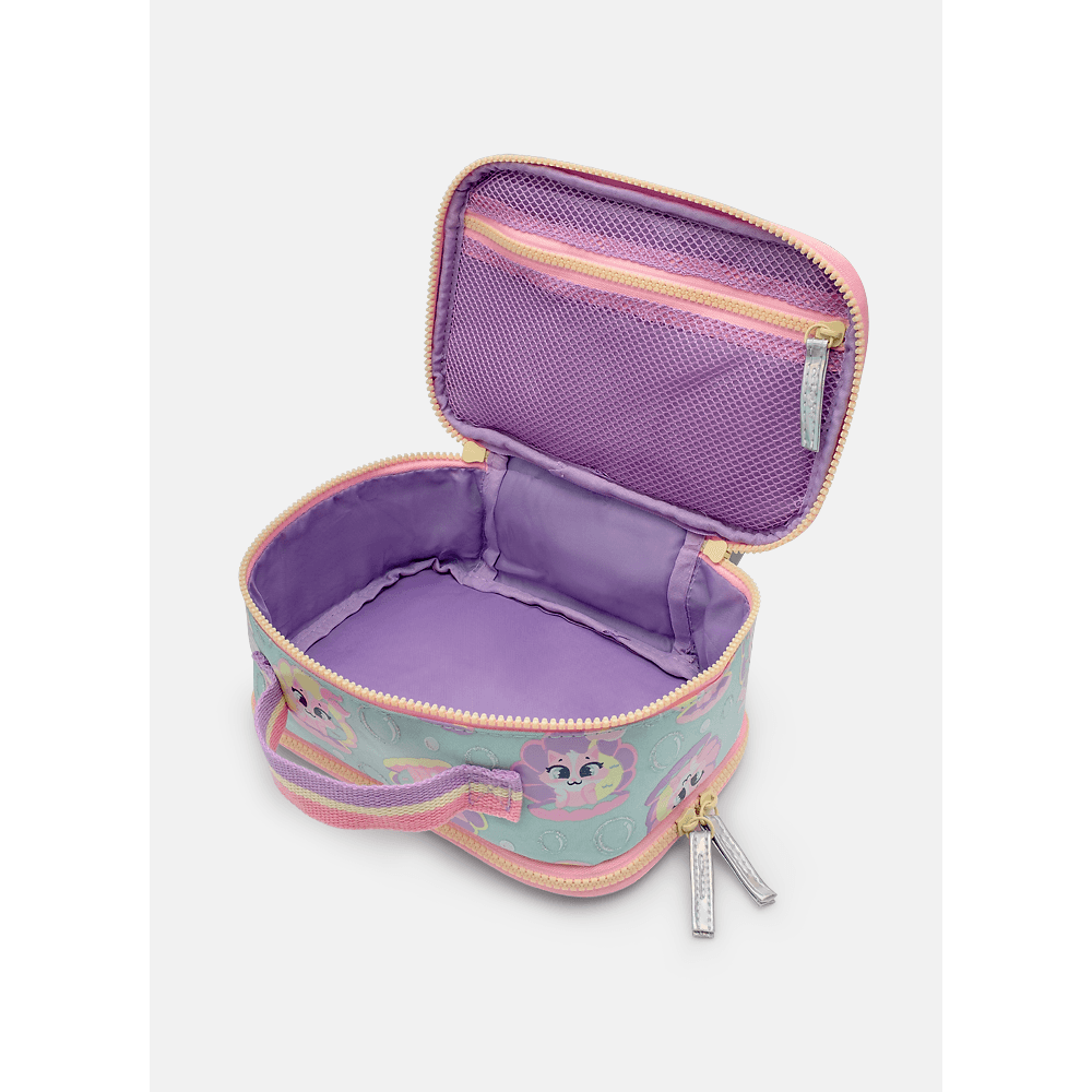 Estojo Grande Paetê Gata Sereia - 5