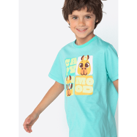 Pijama Manga Curta Algodão Menino Capy Bora - 2