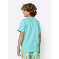 Pijama Manga Curta Algodão Menino Teen Capy Bora - 3