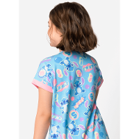 Camisola Manga Curta Viscolycra Menina Teen Stitch - 4