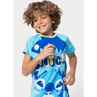 Pijama Manga Curta Viscolycra Menino Teen Stitch - 2