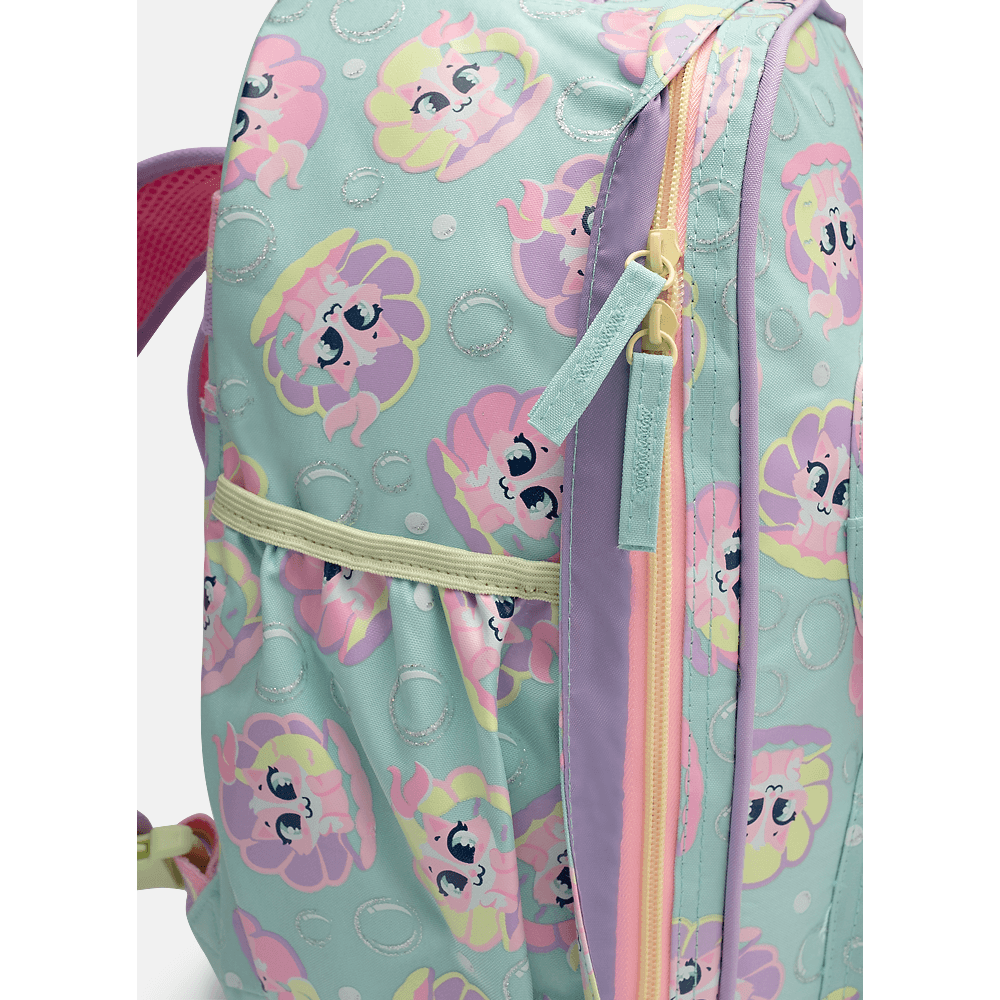 Mochila com Rodinha Grande Paetê Gata Sereia - 3