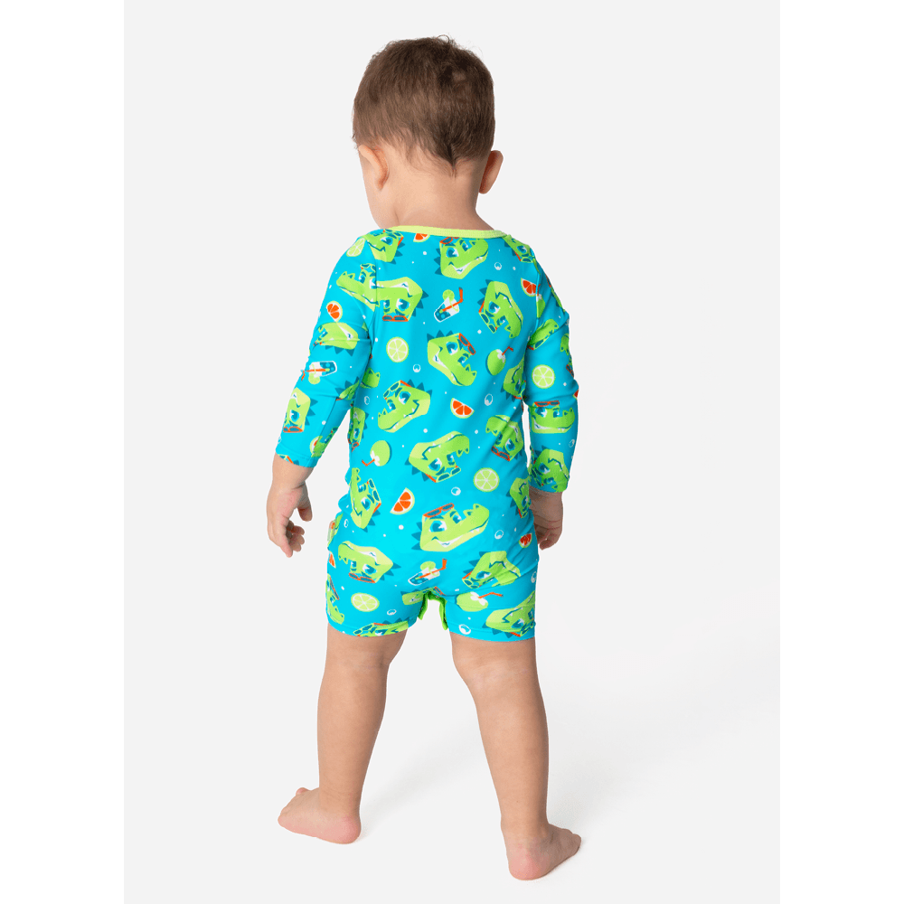 Macacão Bebê Menino Jacaré Relax - 3