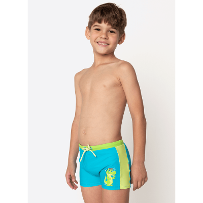 Sunga Boxer com Proteção Solar Menino Jacaré Relax