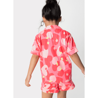 Pijama Manga Curta Viscose Menina Panda Romântico - 3