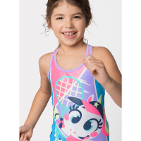 Maio Com Proteção Solar Menina Unicórnio Tênis - 2