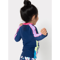 Camiseta Com Proteção Solar Menina Unicórnio Tênis - 4