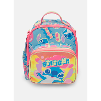 Lancheira Térmica com Bolso Frontal Holográfico Stitch - 1