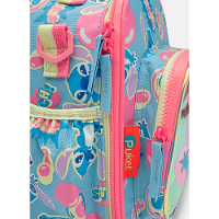 Lancheira Térmica com Bolso Frontal Holográfico Stitch - 3