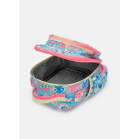 Lancheira Térmica com Bolso Frontal Holográfico Stitch - 5