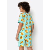 Pijama Manga Curta Viscolycra Menino Teen Capy Bora - 3