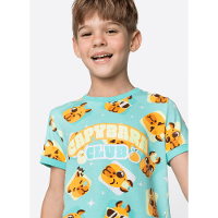 Pijama Manga Curta Viscolycra Menino Capy Bora - 2