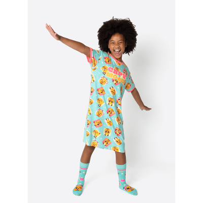 Camisola Manga Curta Viscolycra Menina Teen Capy Bora