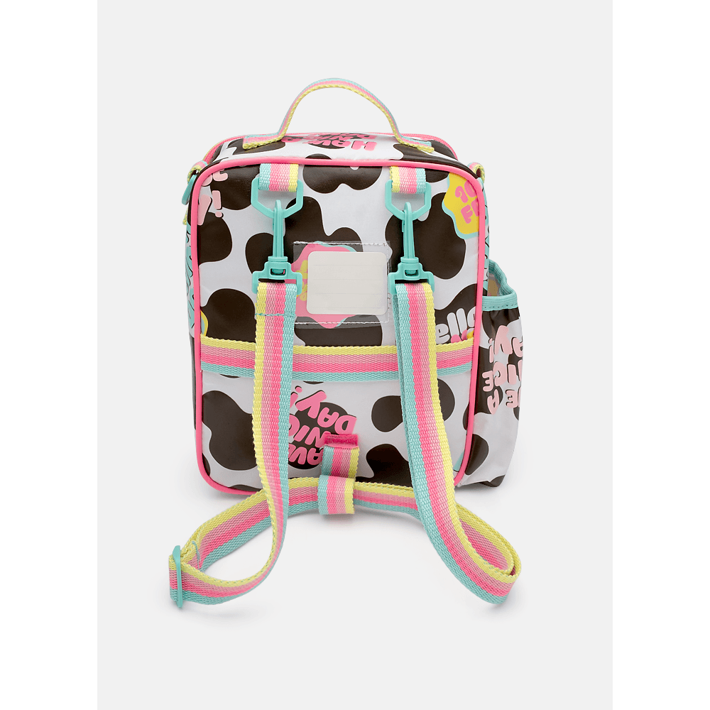 Lancheira Térmica com Bolso Frontal Vaca Summer - 4