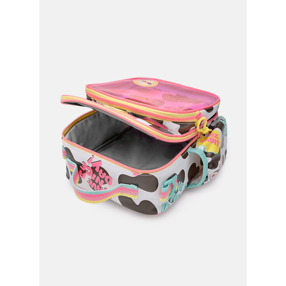 Lancheira Térmica com Bolso Frontal Vaca Summer - 5