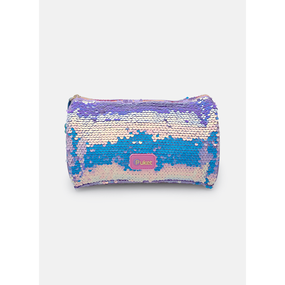 Necessaire Grande Paetê Gata Sereia - 1