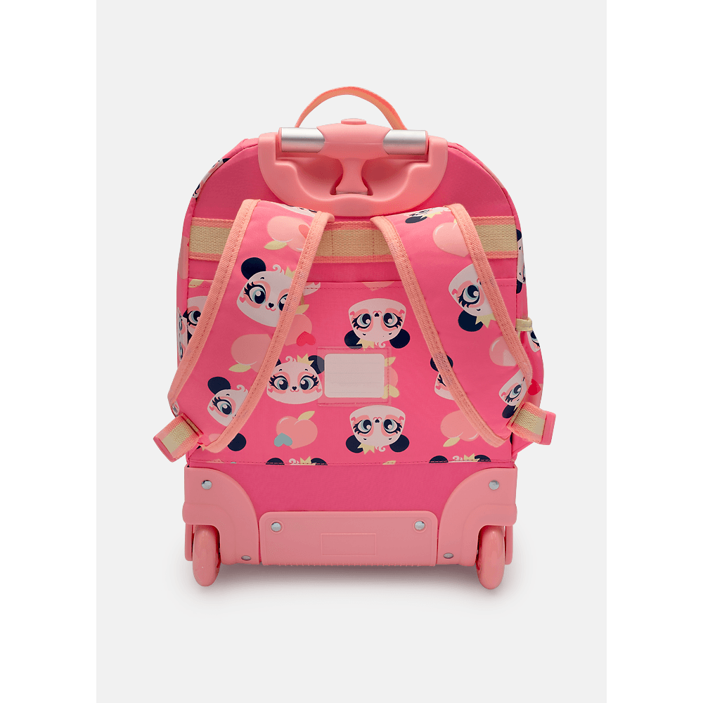 Mochila com Rodinha Grande Panda Romântico - 2