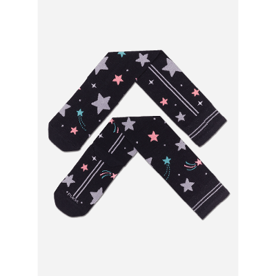 Meia Cano 3/4 Feminina Estrelas