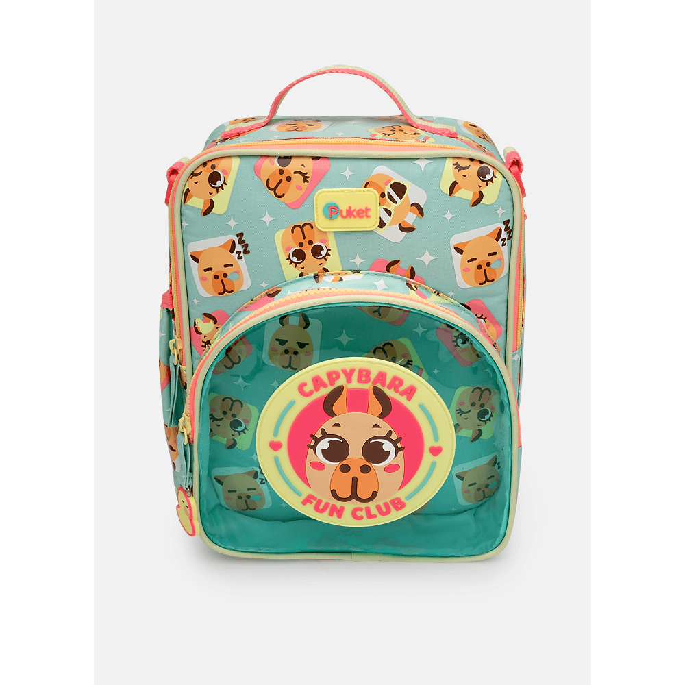 Lancheira Térmica com Bolso Frontal Capy Bora - 1