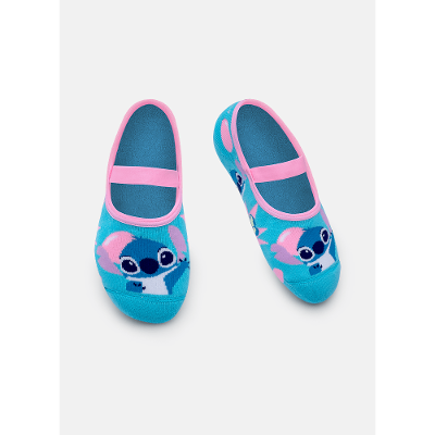 Meia Sapatilha Antiderrapante Feminina Stitch