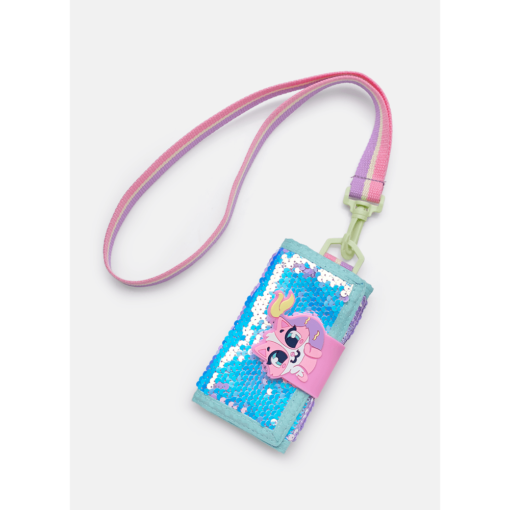 Carteira Paetê Gata Sereia - 2