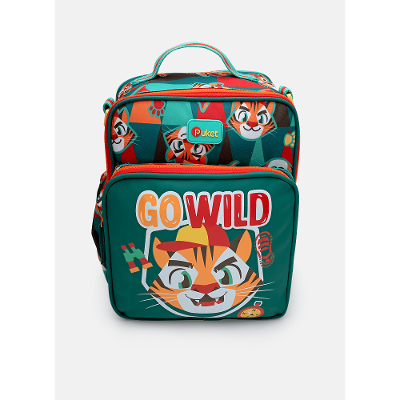 Lancheira Térmica com Bolso Frontal Tigre Camping