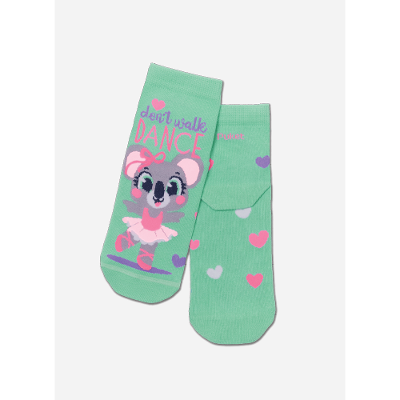 Meia Cano Curto Feminina Coala Bailarina