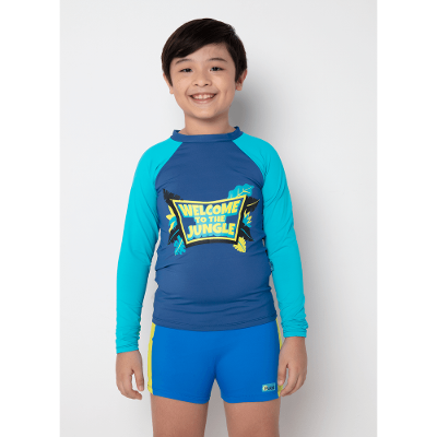 Camiseta Manga Longa Menino Teen Tigre