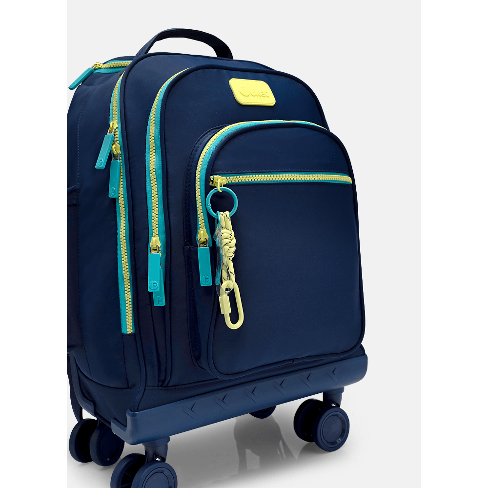 Mochila com Rodinha 360 Azul Marinho - 3