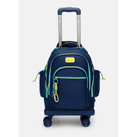 Mochila com Rodinha 360 Azul Marinho - 1