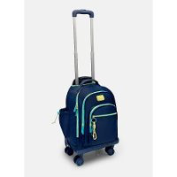 Mochila com Rodinha 360 Azul Marinho - 2