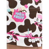 Pijama Manga Curta Viscose Feminino Vaca Summer - 4