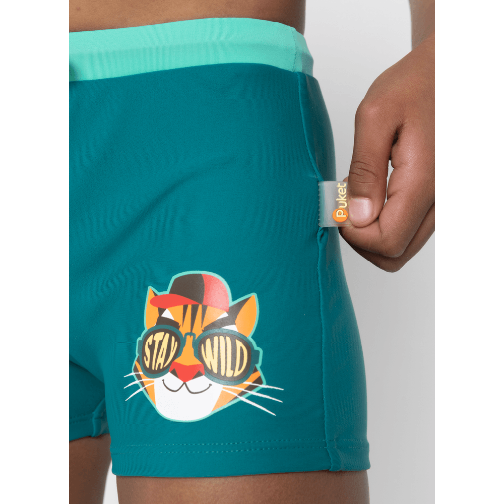 Sunga Boxer Menino Tigre Camping - 2